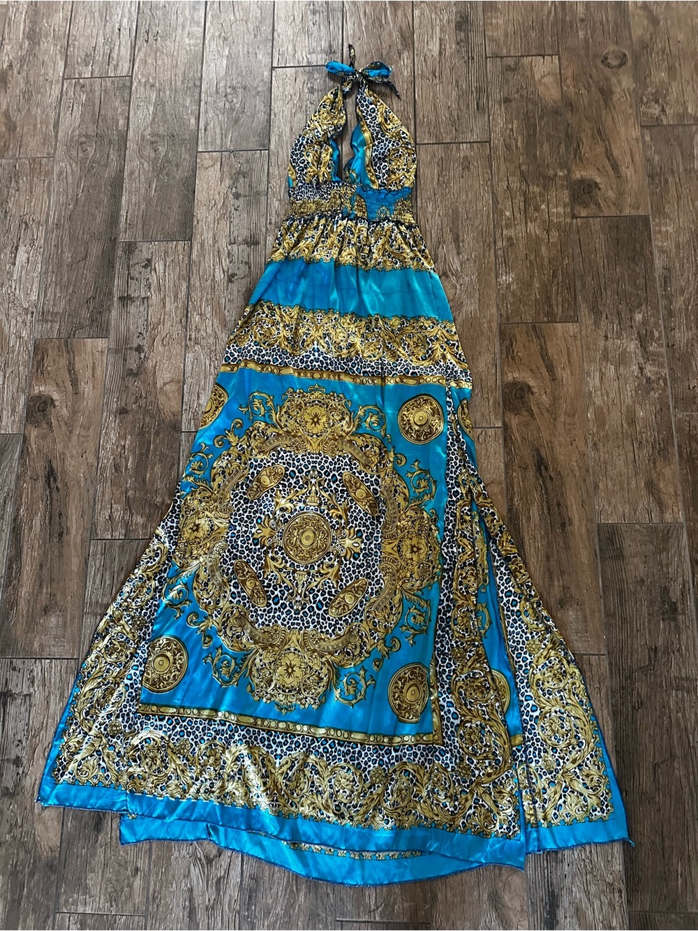 Maxi Silk Dress